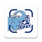 eléphant bleu android application logo